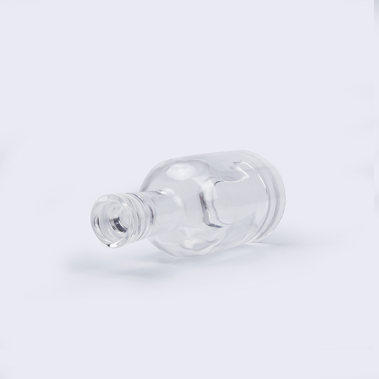 750ml Big Glass Wine Bottle Glass Bottle For Spirit Whiskey Alcohol Beverage