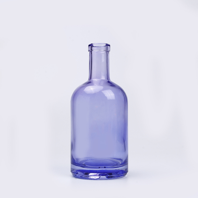 750ml Big Glass Wine Bottle Glass Bottle For Spirit Whiskey Alcohol Beverage