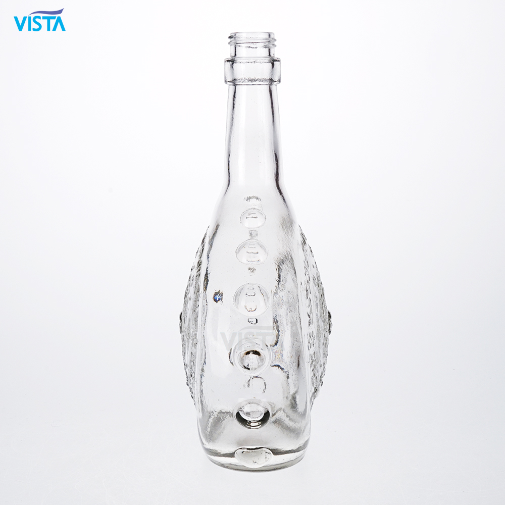 750ml Brandy Normal Flint Glass Bottle Screw Cap glass bottles