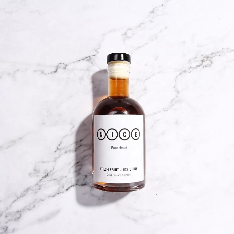 750ml Clear glass material empty vodka liquor glass bottle for liquid packaging with cork