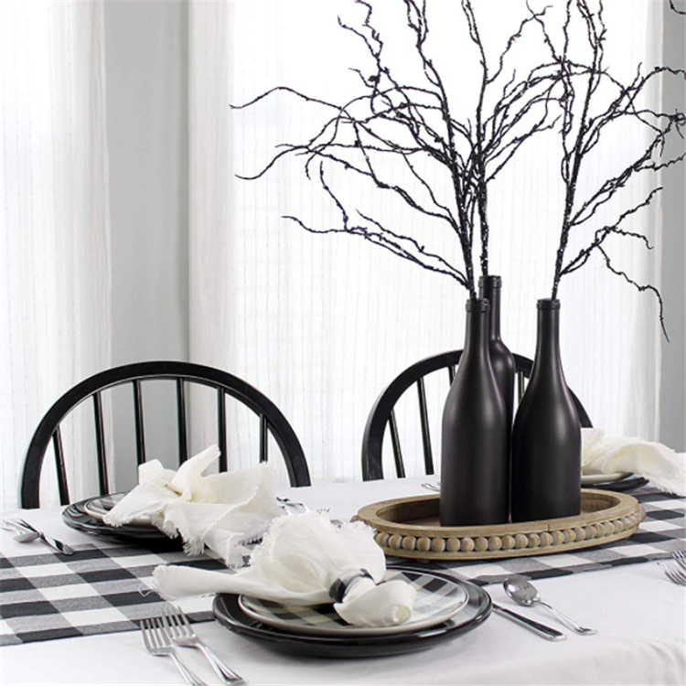 750ml Cornucopia Black Wine Bottles with Corks Black Matte Coated Glass Wine Bottles for Decor and Homemade Wine