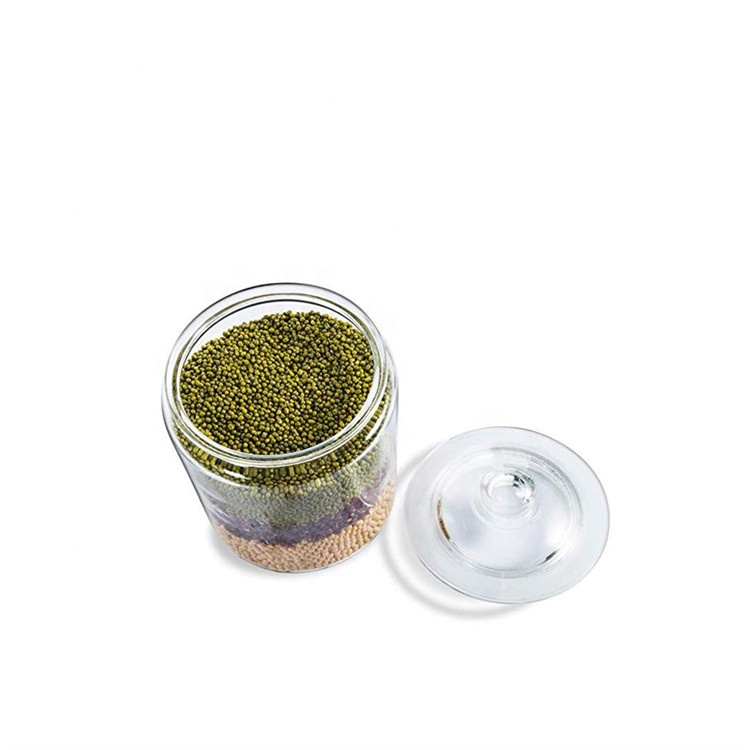 750ml Glass Storage Jars With Glass airtight lid