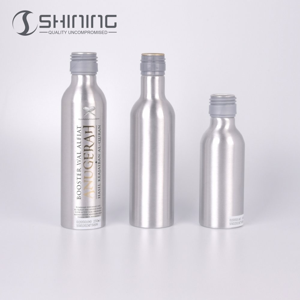 750ml New Design Customized Aluminium Alcohol Beverage Aluminum 1 Liter Wine Tags High Quality Bottle