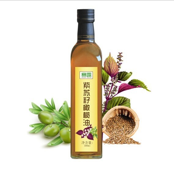 750ml custom clear frosted glass olive oil bottle with cork