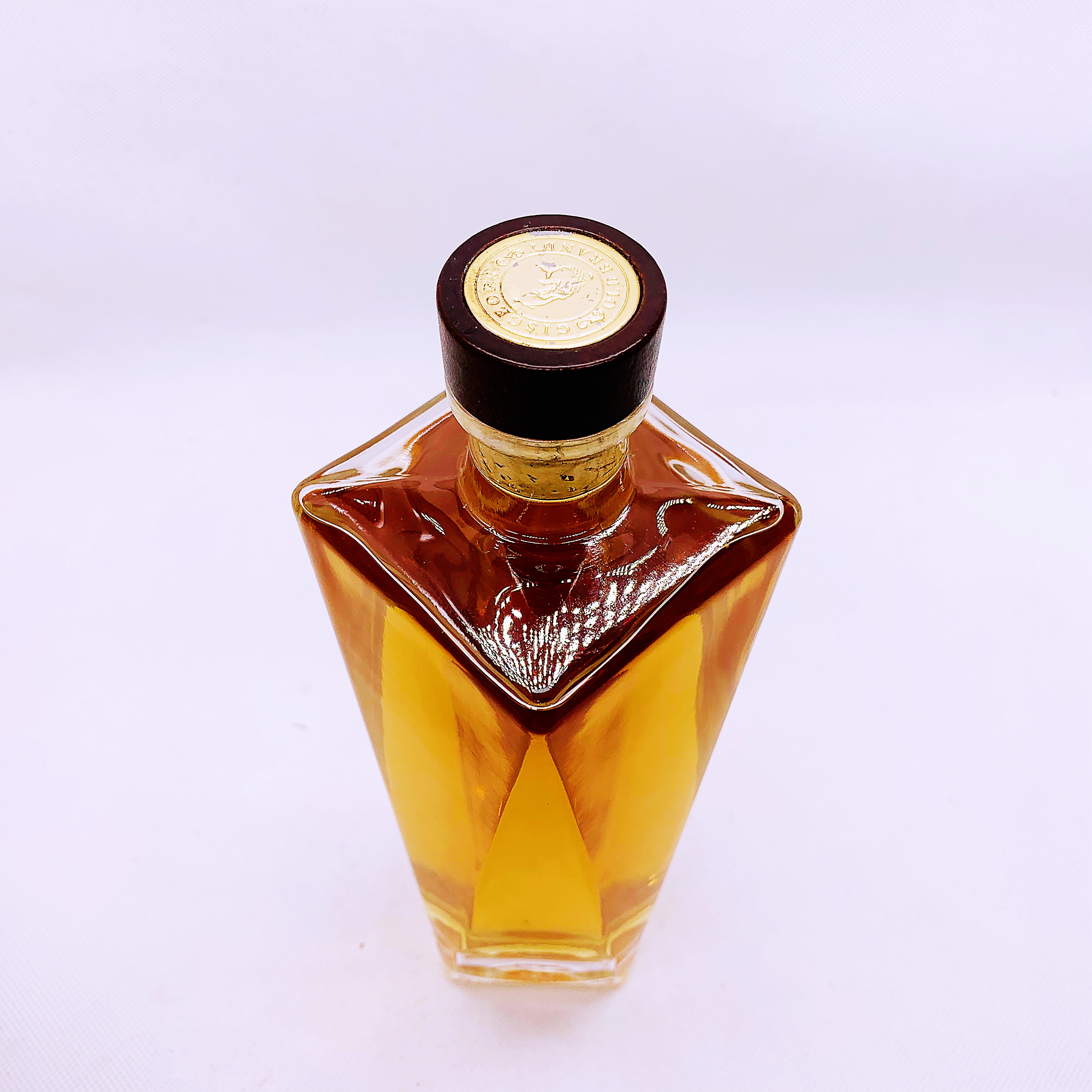750ml glass bottle empty square wine whiskey glass bottle with wooden cap