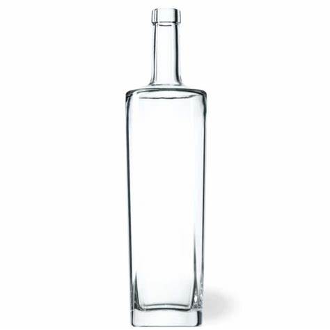 750ml large glass liquor bottles empty vodka bottles