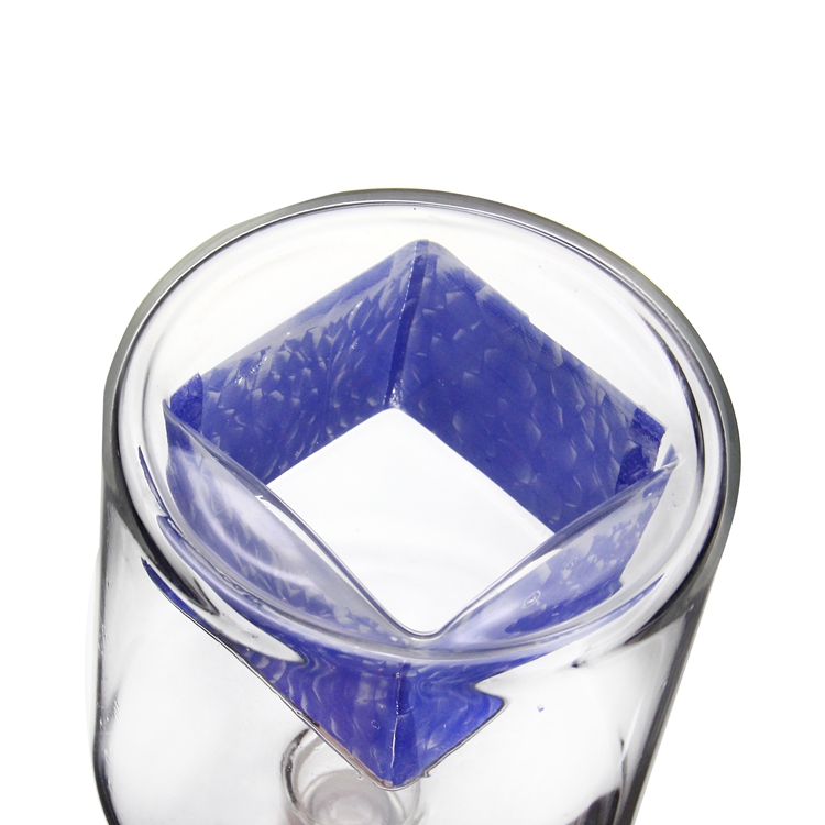 750ml super flint square glass liquor bottle bar bottle vodka bottle wholesale