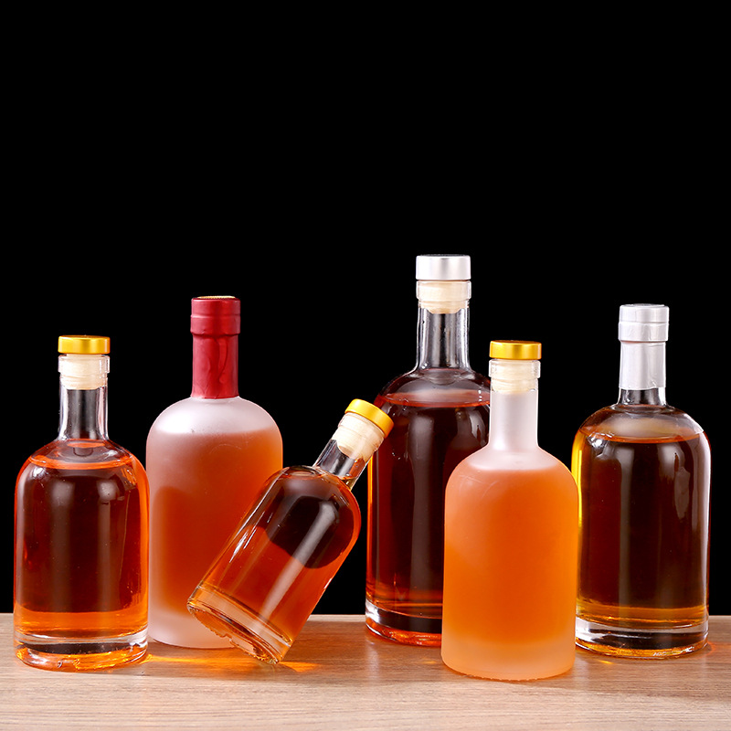 750ml vodka bottle wine liquor glass bottle 750ml gin bottles with cork