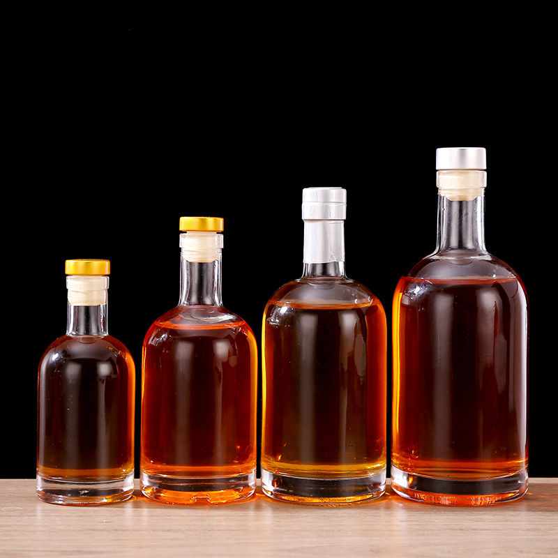 750ml vodka bottle wine liquor glass bottle 750ml gin bottles with cork