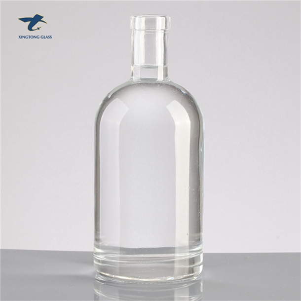 750ml vodka glass bottle