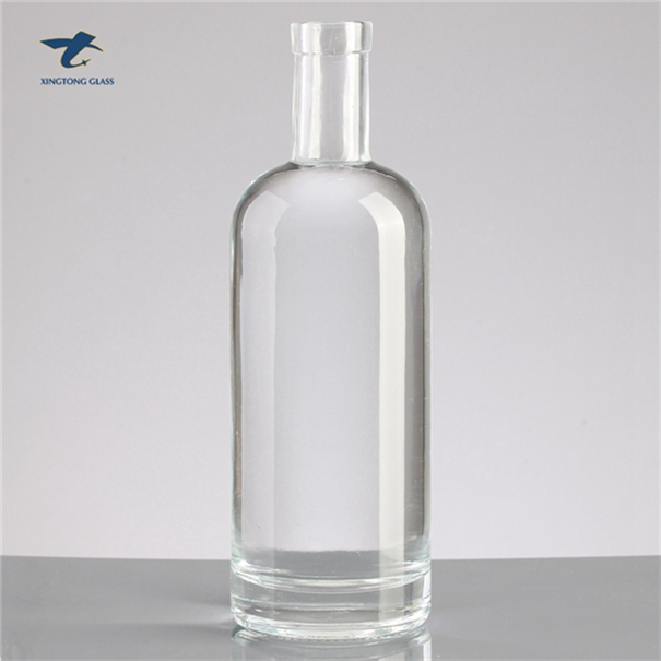 750ml vodka glass bottle