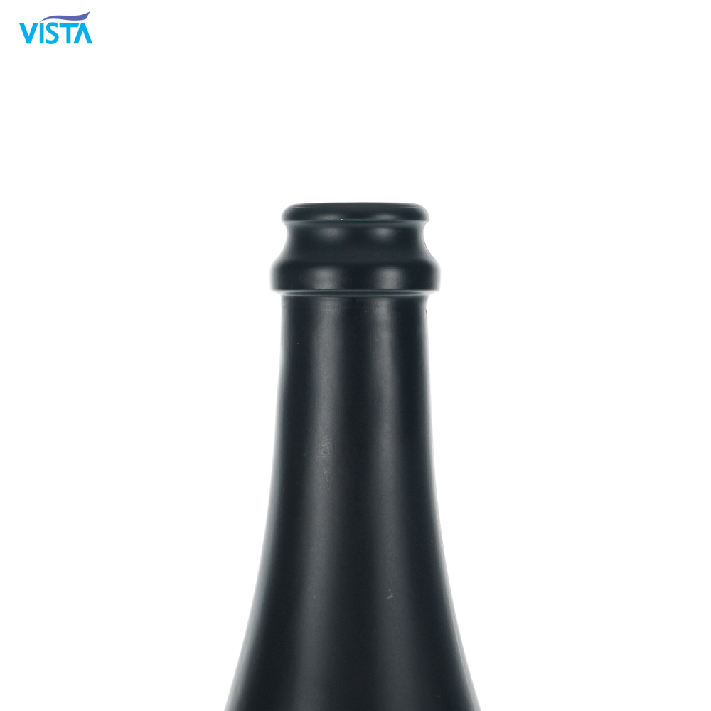 75cl 750ml black champagne glass bottle wine glass bottles