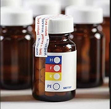 75ml Amber Glass Capsule Bottle With Lid For Supplement Pills Packing Capsule Empty Bottle