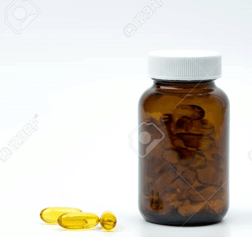 75ml Amber Glass Capsule Bottle With Lid For Supplement Pills Packing Capsule Empty Bottle