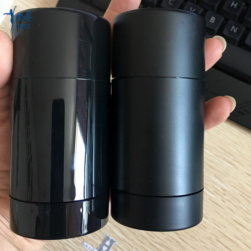 75ml Matte Black Empty Deodorant Stick Container
