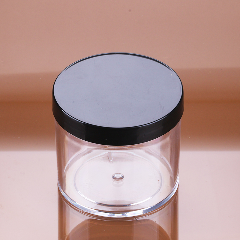 7G 10G 0.5OZ 1OZ 2OZ 4OZ 8OZ Clear Plastic Nail Glitter Container Custom Powder Nail Gel Jar