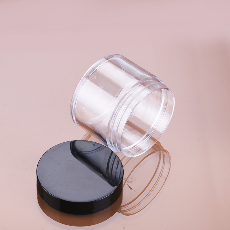 7G 10G 0.5OZ 1OZ 2OZ 4OZ 8OZ Clear Plastic Nail Glitter Container Custom Powder Nail Gel Jar