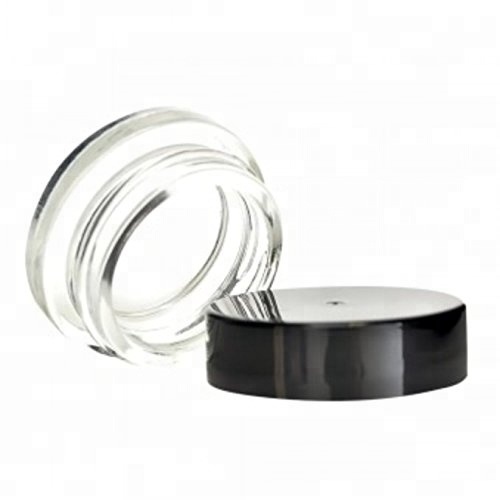 7ML Glass Concentrate Container Small Glass Jars For Make Up, Eye Shadow, Nails, Powder, Oils, Waxes, And Shatters Neatly, Paint