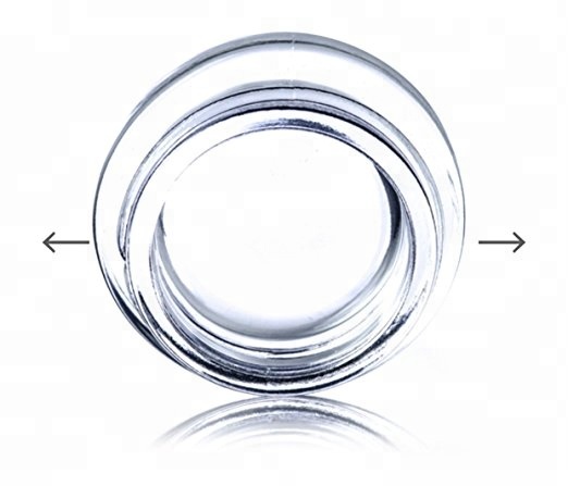 7ML Glass Concentrate Container Small Glass Jars For Make Up, Eye Shadow, Nails, Powder, Oils, Waxes, And Shatters Neatly, Paint