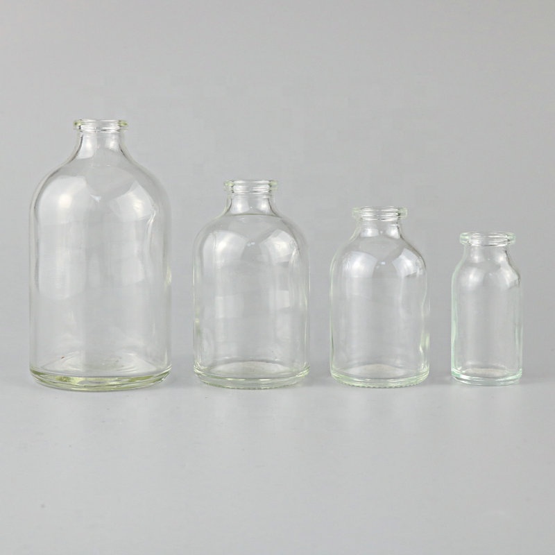 7ml 10ml 20ml 30ml 50ml 100ml Factory Pharmaceutical Glass Vial Usp Type II Penicillin Vial for Medicine Use