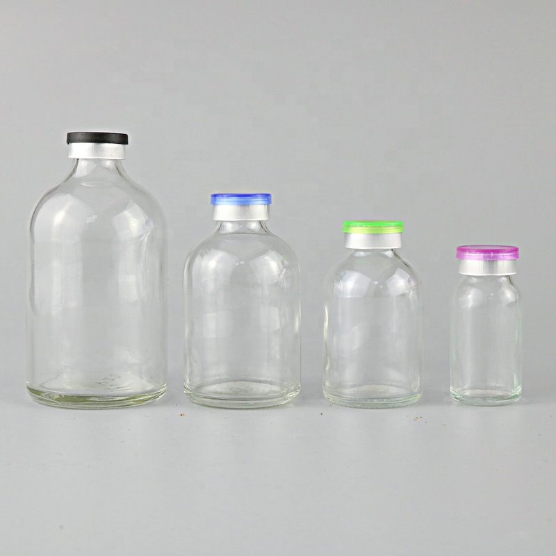 7ml 10ml 20ml 30ml 50ml 100ml Factory Pharmaceutical Glass Vial Usp Type II Penicillin Vial for Medicine Use
