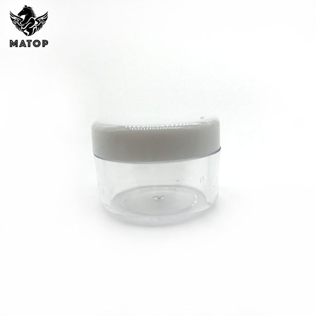 7ml 8ml Round plastic cream containers for makeup