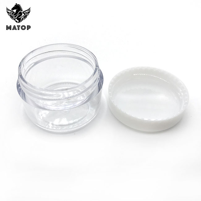 7ml 8ml Round plastic cream containers for makeup