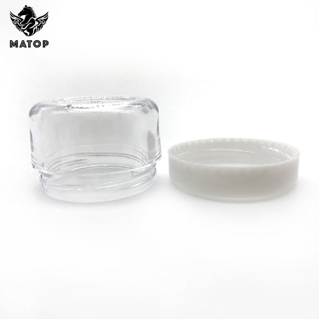 7ml 8ml Round plastic cream containers for makeup