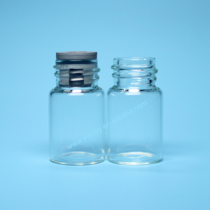 7ml Clear Screw Top Glass Vial