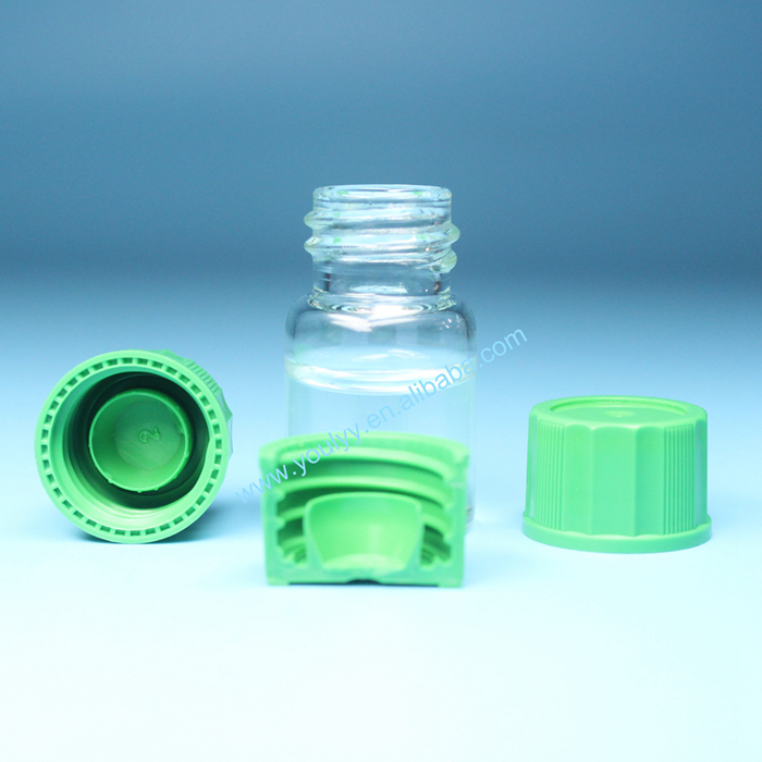7ml Clear Screw Top Glass Vial