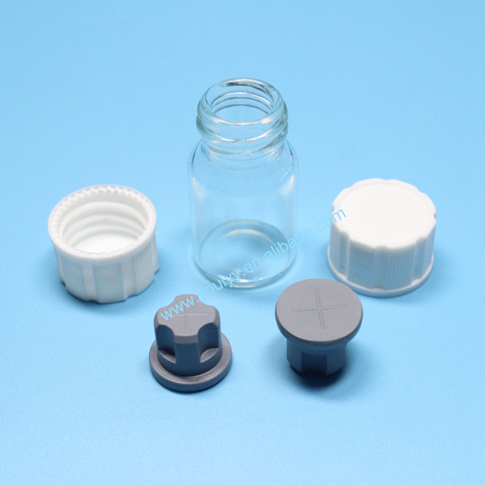 7ml Clear Screw Top Glass Vial