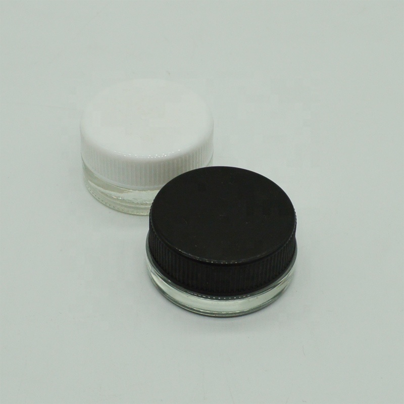 7ml Flat Storage Stash Wax Concentrate Glass Jar