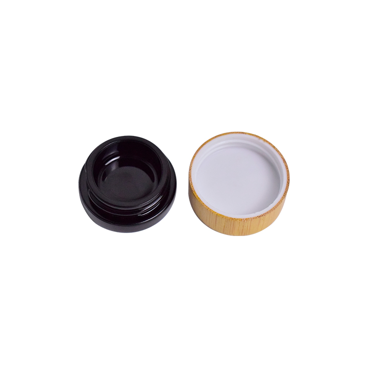 7ml container glass jar cream CBD oil square jar child resistant