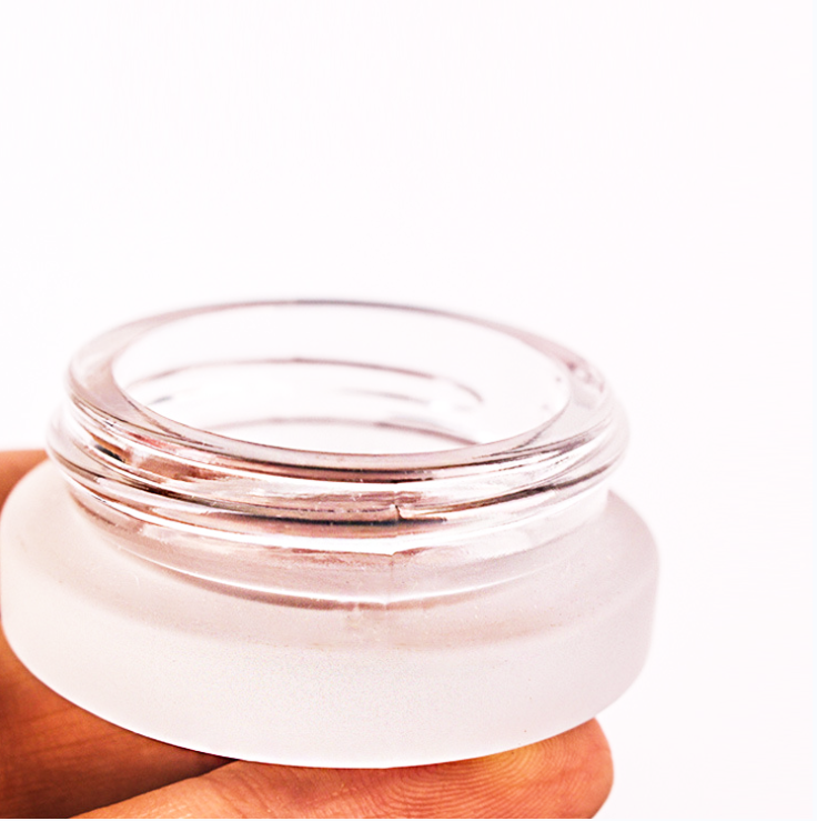 7ml frosted bamboo glass jar/glass jar ! glass candle jar/glass jars and bottles ! glass jars and containers