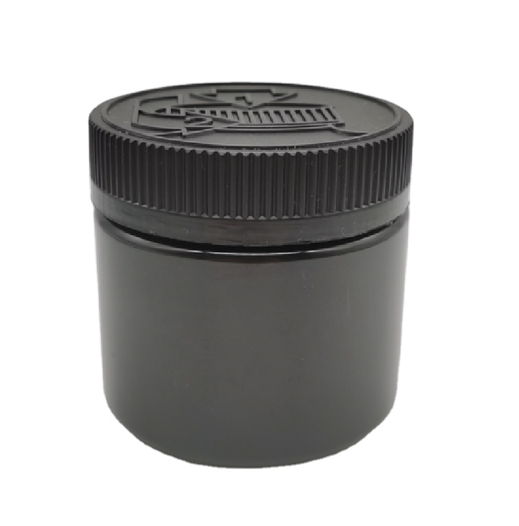 7oz CRC PET Jar Childproof PET jar Plastic Cylinder Medicine Pharma Jar Opaque color with Child Resistant Cap Wholesale