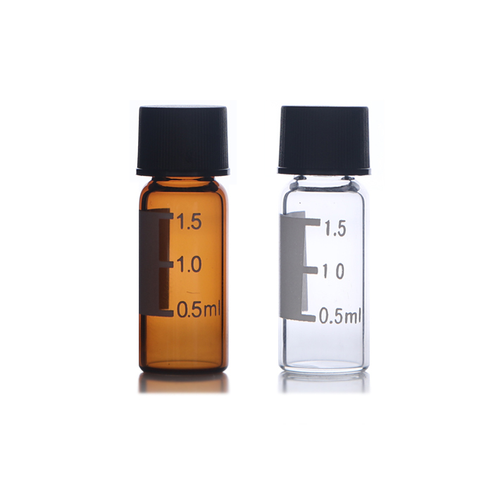 8-425 Label Glass Amber Storage 2ml / 1.5ml HPLC Vial For Auto Sampler