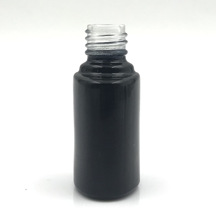 8.5ml dark blue Glass Nail Polish Bottle