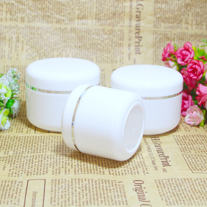 8 Oz (250g) Refillable Make-up Cosmetic Jars Empty Face Cream Lip Balm Lotion Storage Container