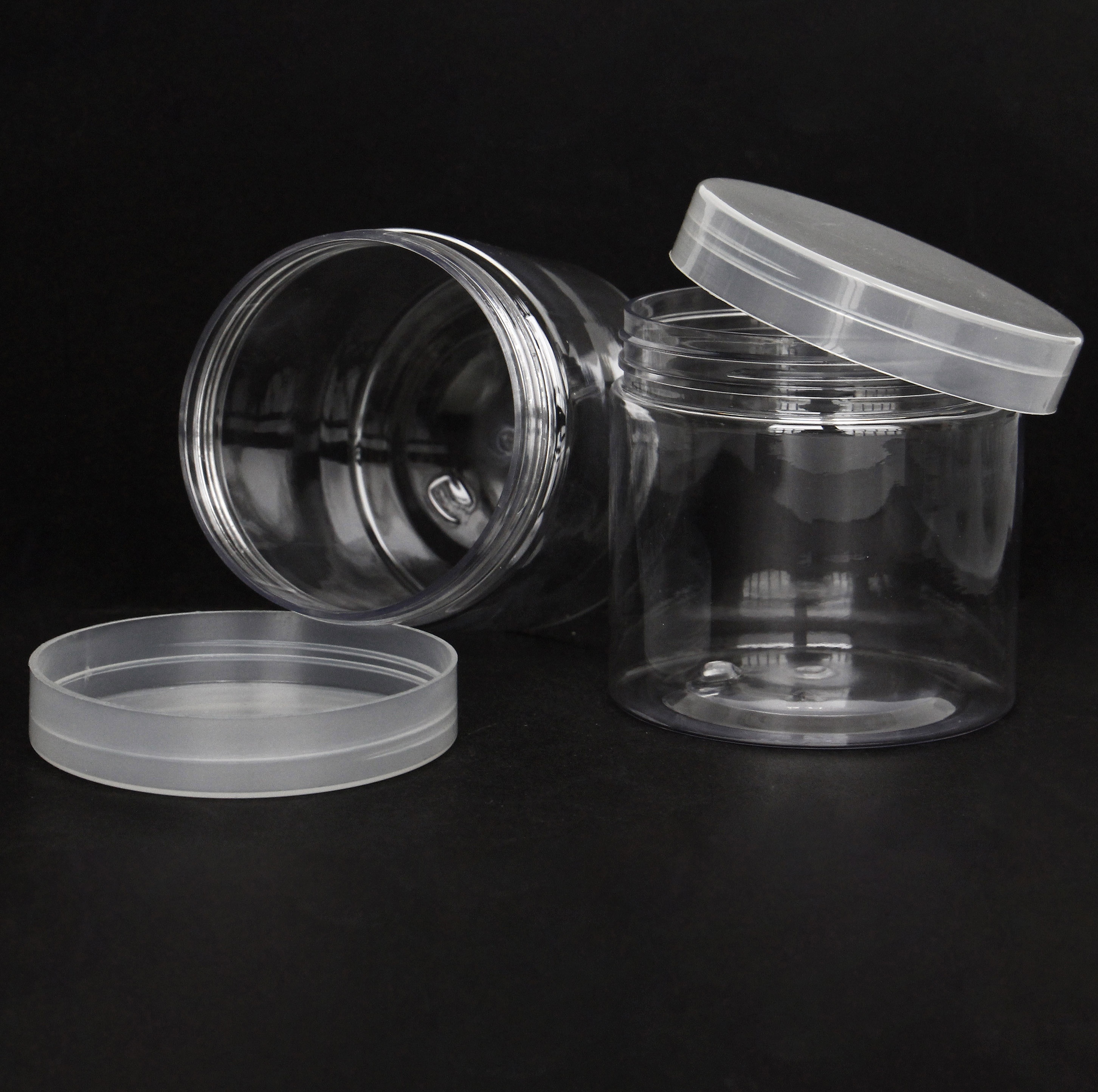 8 oz 10 oz 250ml 300ml boby butter jar container wide mouth plastic cream jar