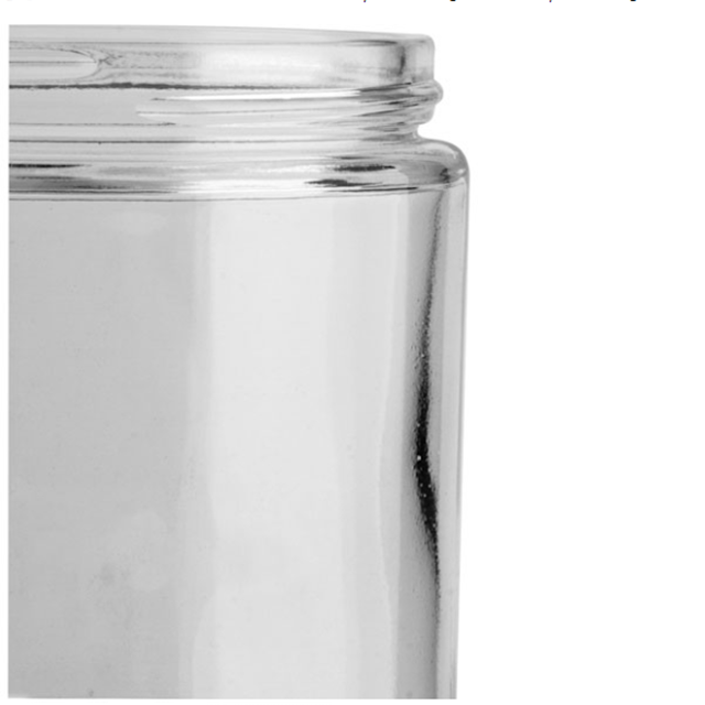 8 oz Straight Sided Glass Jar 70mm