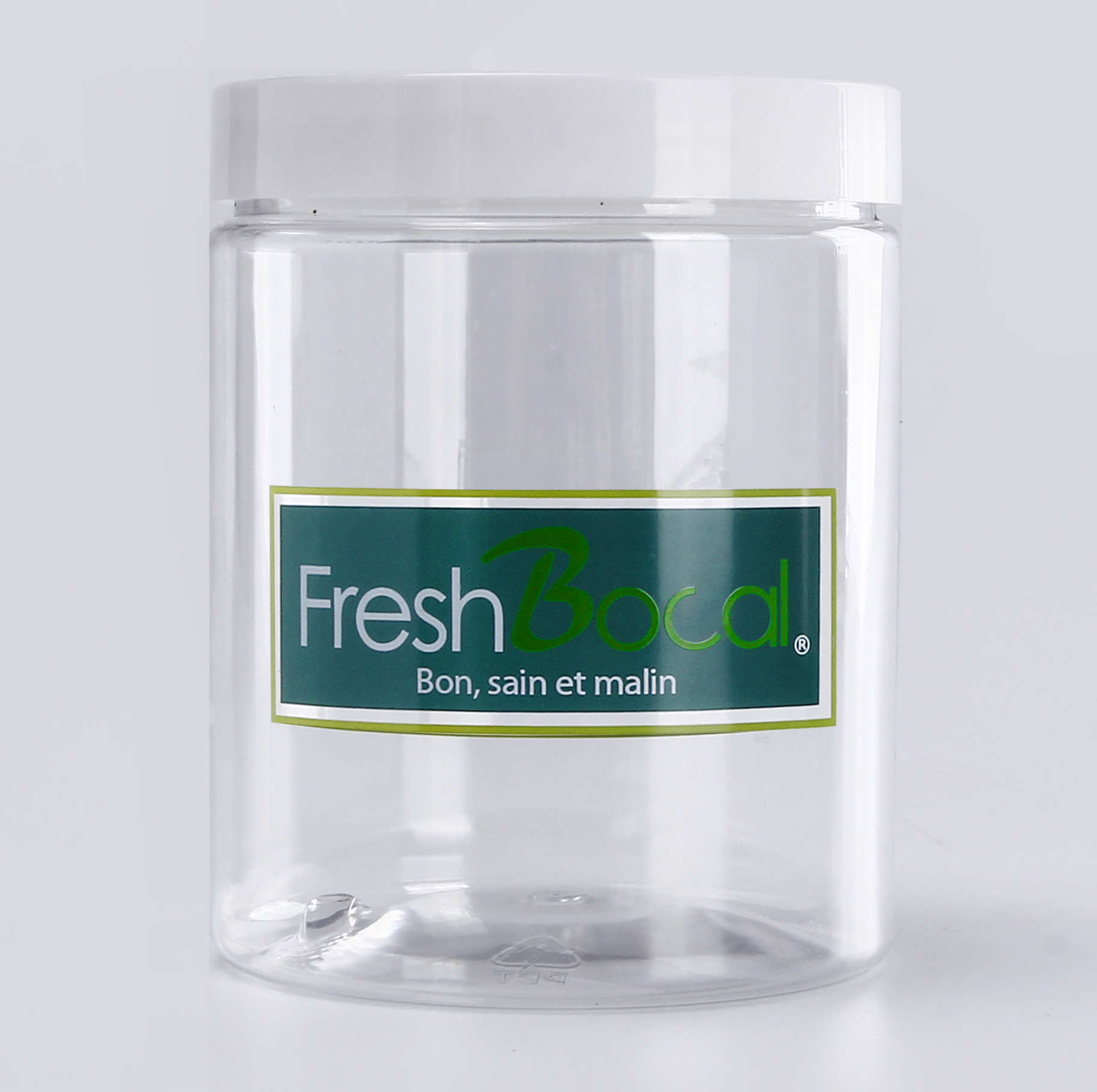 8 oz empty plastic jar with lid 250ml cosmetic jar butter lotion packaging pot