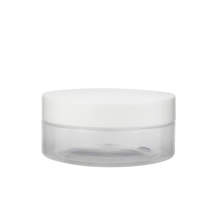 80 100 120 150 180 200 250 300 g screw top packaging jar plastic transparent candy container with screw cap for storage