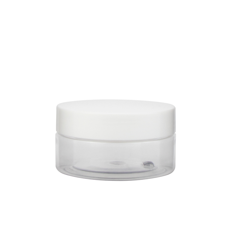 80 100 120 150 180 200 250 300 g screw top packaging jar plastic transparent candy container with screw cap for storage