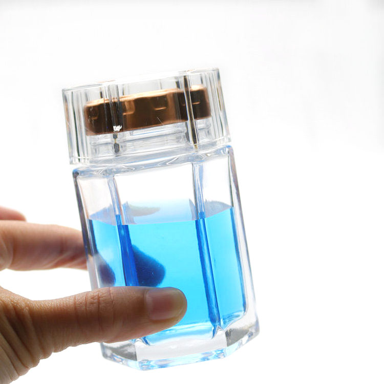 80 ml Unique Hexagonal Jar Favor with Metal Lug Cap