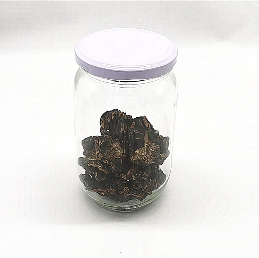 800ML Wholesale Wide Mouth glass jars and bottles with metal lid