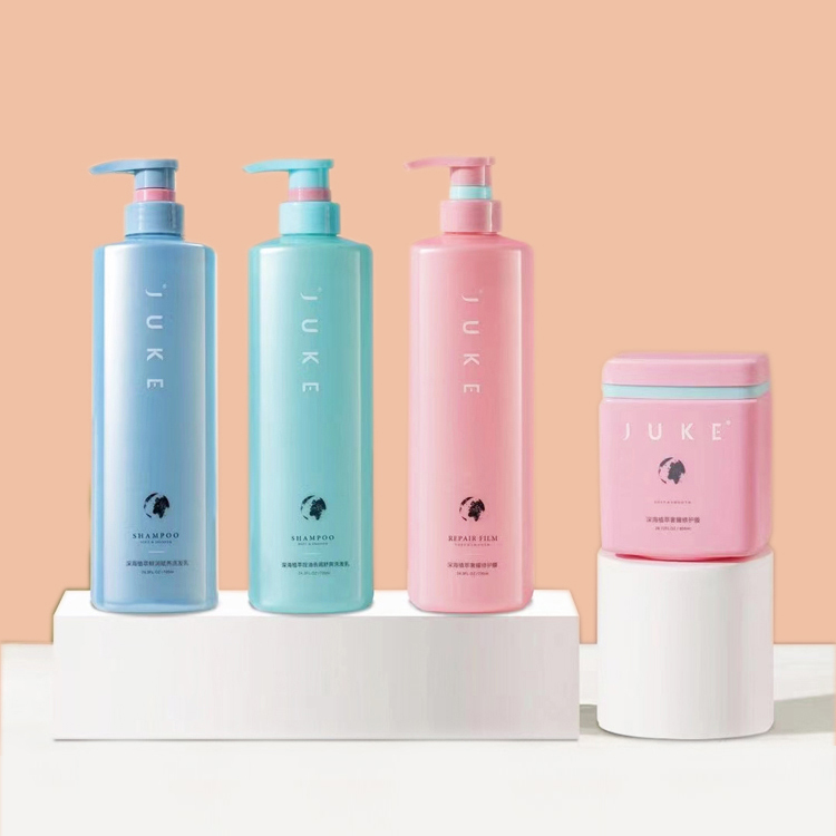 800ml New Large Plastic HDPE Jars With Lids Empty Pink Square Cosmetic Container for Lotion Cream Scrub