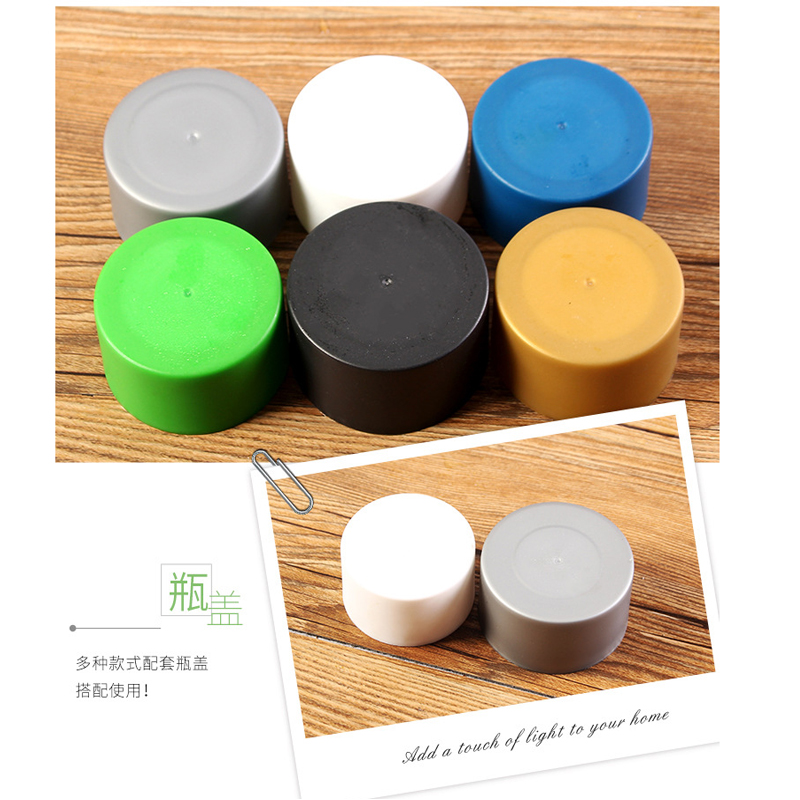 800ml VOSS cylindrical plastic high grade cold bubble scented tea beverage bottle