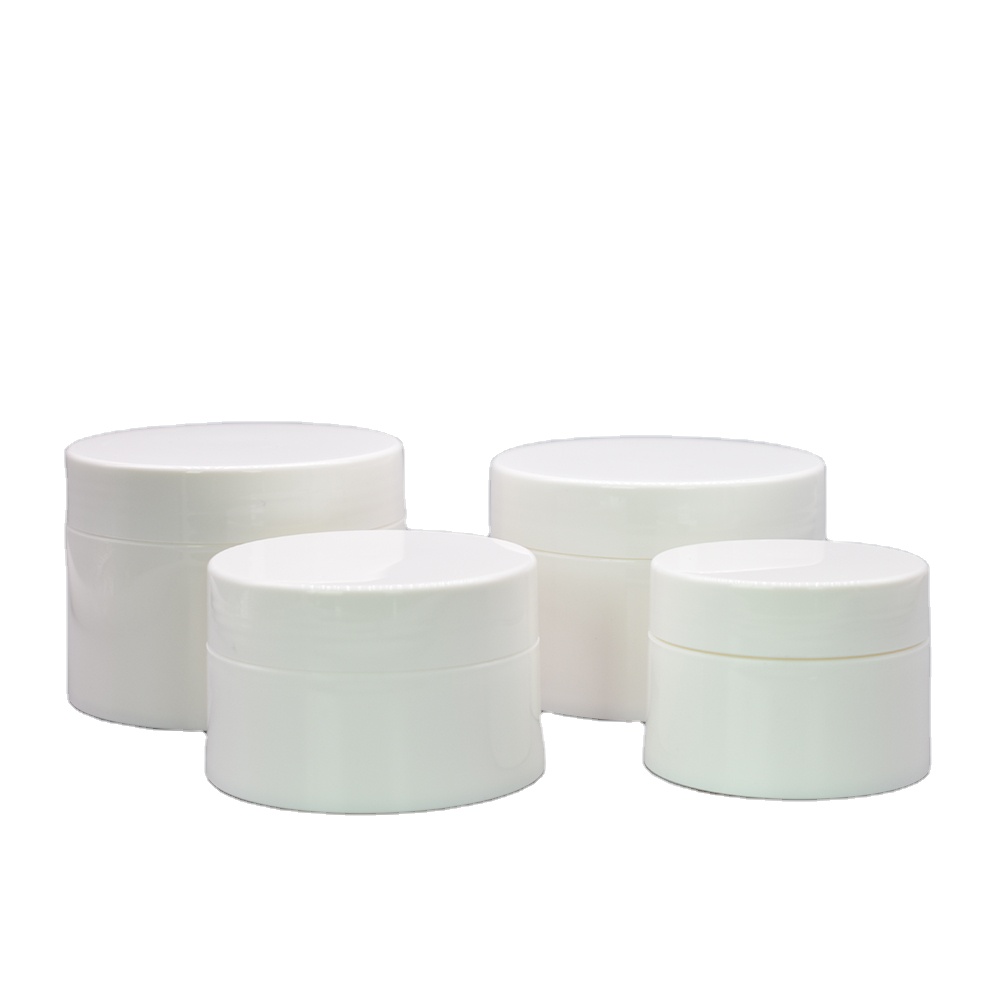 80G PP white plastic cream jar cosmetic jar