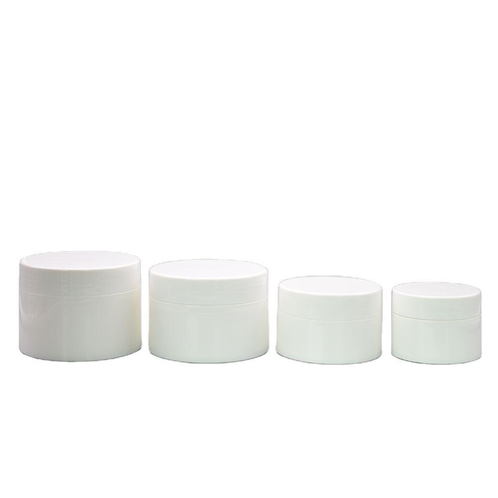 80G PP white plastic cream jar cosmetic jar