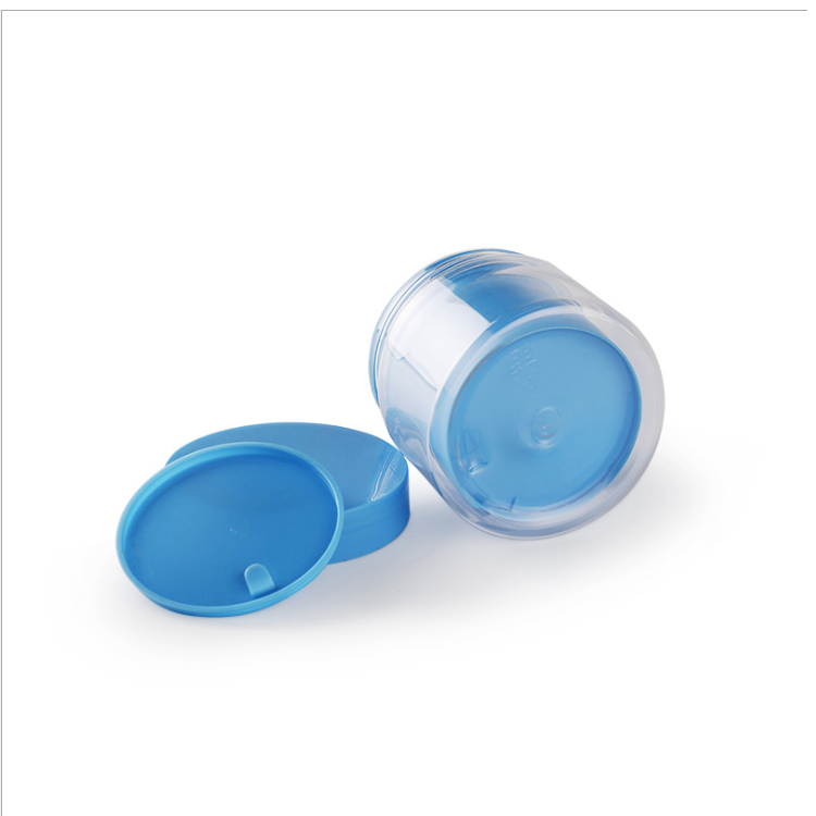 80g 100g 200g 300g Plastic Double Wall Two Layers Face Cream Hair Jar